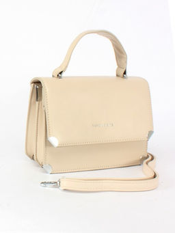 Сумка женская искусственная кожа Ch&K-8659, 2отд, плечевой ремень, бежевый SALE 255070 - Adelia фото 6