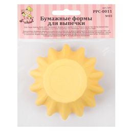S-CHIEF PPC-0011 Бумажные формы для выпечки (корзинки) 4.5 см 4.5 x 3 см 12 шт.