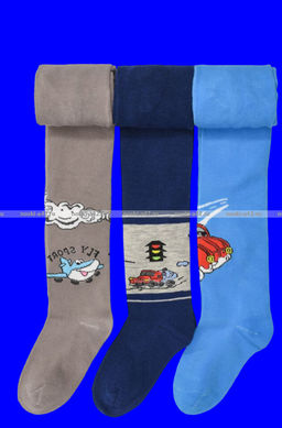 Цена за 12 шт. BFL колготки детские с рисунком на мальчиков ассорти