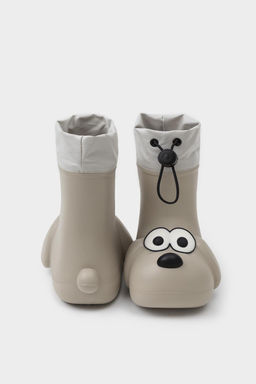 КО 40001/серо-коричневый сапоги дошкольные