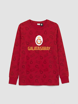 Galatasaray Bask?l? Erkek ?ocuk Pijama Tak?m