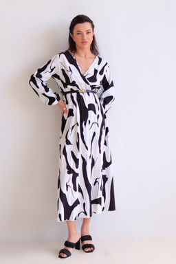 Martichelli Платье чёрно-белое  фото 8