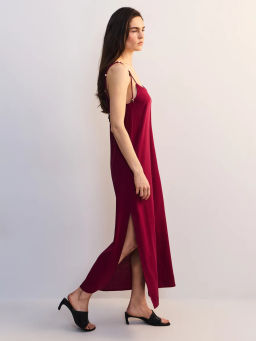 Сарафан изо льна с декоративными бусинами ZR2605012903-91 / Zarina