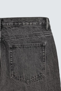 JEANS SLIM CROPPED FIT / Gris - Zara фото 14