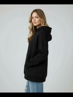 Альфа худи женское (леопард), футер трехнитка с начесом (облегченный) - Lovetex фото 17