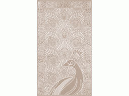 6с103.512ж2 Павлин (лён3) Полотенце махровое 50х90см