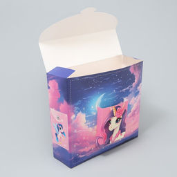 Цена за 2 шт. Коробка подарочная фигурная, упаковка, «Звёздочка», 23.5×22×7 см