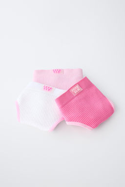 8-14 A?OS/ PACK TRES BRAGUITAS SEAMLESS / Multicolor - Zara фото 6