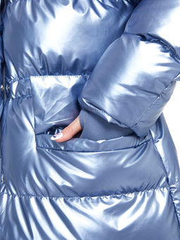 Куртка серебряный FY623 - Nota bene фото 7