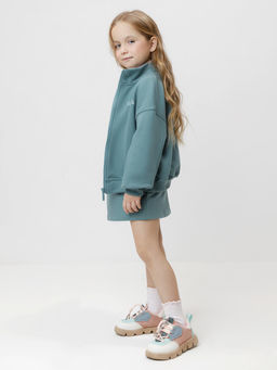 КР 302817/бирюзовый тон к629 жакет (бомбер) для дев