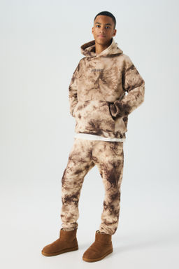 Joggers en tejido sudadera estampado - H&m фото 3