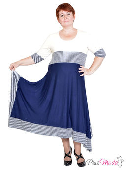 Платье Модель №123 размеры 50-72 - Plusmoda фото 2