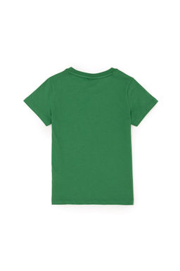 U. S. Polo Assn / Зеленая базовая футболка с круглым вырезом для мальчиков - U.s. polo assn фото 5