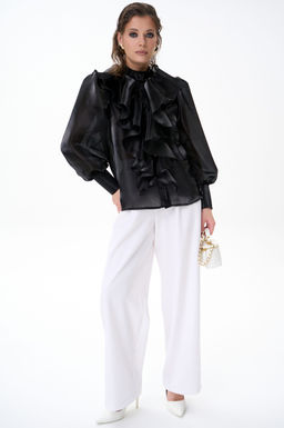 Рубашка Алиша (черный) - Эльза фото 18