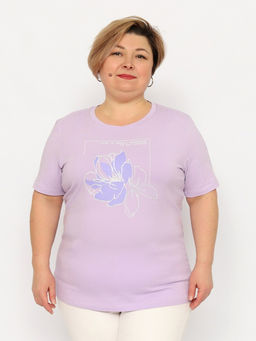 CRB wear / CSLW 60357-45 Футболка женская,лаванда/Ex.Cherubino