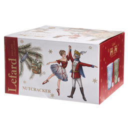 НАБОР СТАКАНОВ ЩЕЛКУНЧИК, 4 ШТ/280 МЛ - Lefard фото 3