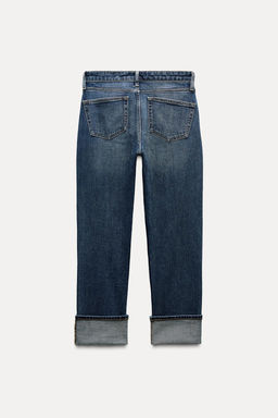 ZW COLLECTION SLIM MID-WAIST JEANS - Zara фото 30