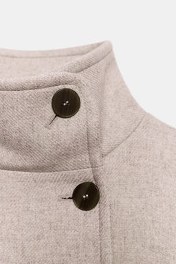 OVERSIZE HIGH-NECK COAT ZW COLLECTION LIMITED EDITION - Zara фото 8