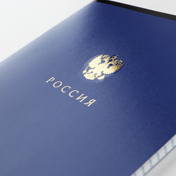 Цена за 3 шт. Тетрадь в клетку, 48 л., А5, на скрепке, блок №1 Патриотизм тиснение, МИКС - Artfox study фото 6