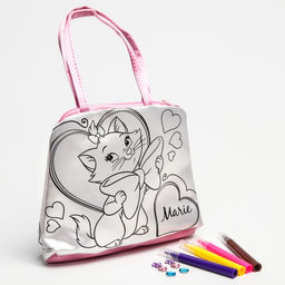 Сумка детская под раскраску, с фломастерами, Кошечка Мари