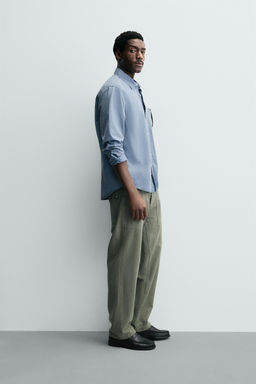 FLOWING WASHED SHIRT - Zara фото 13