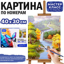Картина по номерам MKR4030-83 "Красота природы" 30х40 см.