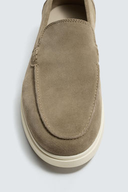 CASUAL LEATHER LOAFERS - Zara фото 6