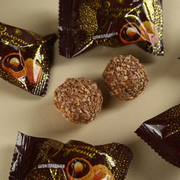 Набор 8 марта: чай чёрный со вкусом: ваниль и карамель 50 г., шоколадные конфеты 100 г. - Фабрика счастья фото 2