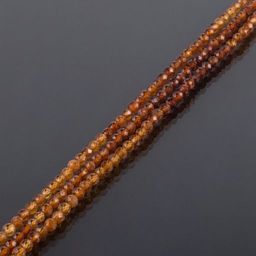 Бусины для украшений из Граната "Спессартин" огранка