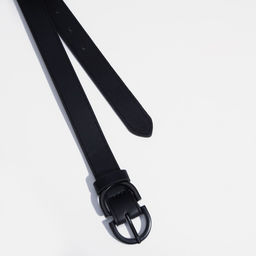 Ремень женский, ширина 2,3 см, пряжка металл, цвет чёрный - Simaland фото 2