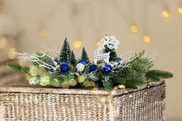 Blumentag VDD-45 Веточка декоративная хвойная 6 х 1 шт. 49 см 01  фото 5