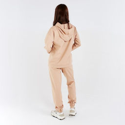 Костюм спортивный женский: худи, брюки, MINAKU: Casual Collection, размер 48, песочный