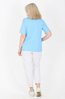 Футболка Лаура Ф-96 (44-60) кулирка - Лотос фото 2