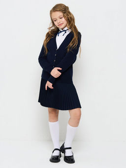 Жакет для девочек 5233-7070 - Vay kids школа фото 5