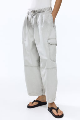 Barrel Regular Waist Ankle Jeans - H&m фото 6
