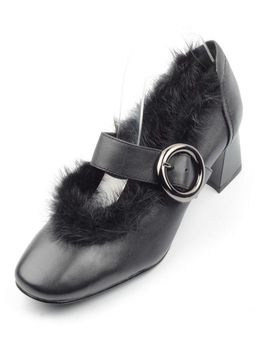 03-N18116P-2 BLACK Полуботинки женские (натуральная кожа) - Фабричный китай фото 3