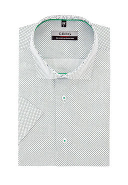 Сорочка мужская короткий рукав GREG 143/109/2034/ZS/1  фото 9