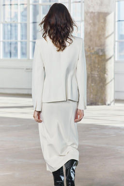 FITTED DOUBLE-BREASTED BLAZER ZW COLLECTION - Zara фото 5