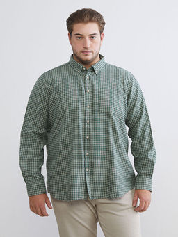 Regular Fit Uzun Kollu Ekose Erkek G?mlek