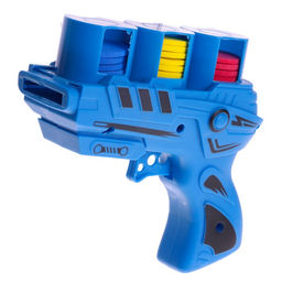 Пистолет Молния, детский, стреляет дисками, 17 см, цвет МИКС - Simaland фото 5