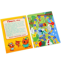 Цена за 2 шт. Игра-ходилка «Три кота»