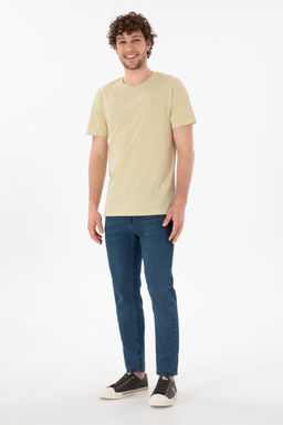 Erkek Regular Fit Bisiklet Yaka A__k Haki Basic Ti__rt Sepette S_rpriz _ndirim - U.s. polo assn фото 5