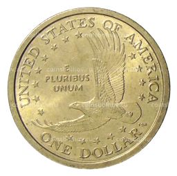 1 доллар 2000 года P США Сакагавея  Парящий Орел