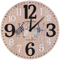 ЧАСЫ НАСТЕННЫЕ FAMILY FARM 50 СМ