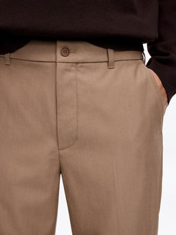 Pantalones de mezcla de lana - H&m фото 6