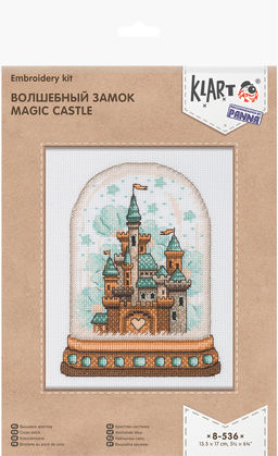 Klart набор для вышивания 8-536 Волшебный замок 13.5 х 17 см