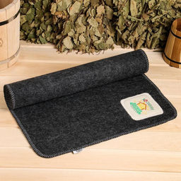 Лежак с вышивкой Хозяйн бани 150х50 см - Банная забава фото 2