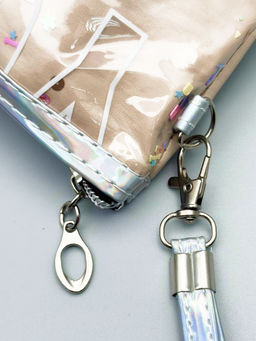 Sunflower Косметичка женская с пайетками Young 11653 28, бежевый