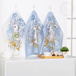 Набор полотенец из рогожки "Роджер" 45*60/3 шт. - 45*60 Полотенца из рогожки