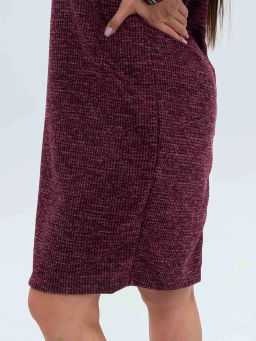 Платье женское, цвет бордо